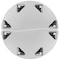 Flash Furniture Round 47.5 W, 48 L, 30.25 H, Chrome, Laminate, Particleboard, Steel, Wood Grain XU-GRP-A48-HCIRC-OAK-T-A-GG - alternate 8